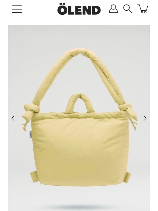 Ölend Handbags - Ölend soft bag in lime